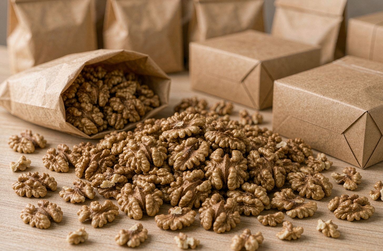 Bulk Walnut Kernels Exporter from China | Ouji International